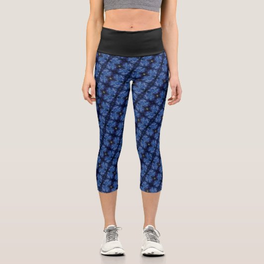 Textura #3.0 de obra Horizonte Capri Leggings (Vorderseite)
