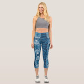 Textura #3 de la obra Cerezas Capri Leggings (Vorderseite)