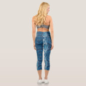 Textura #3 de la obra Cerezas Capri Leggings (Rückseite)