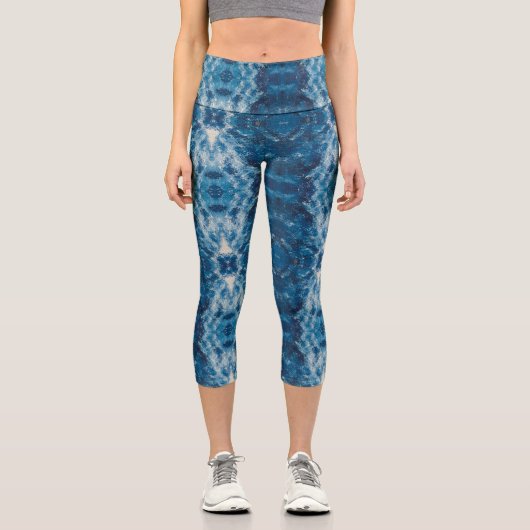 Textura #3 de la obra Cerezas Capri Leggings (Vorderseite)
