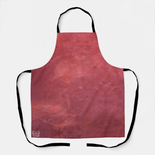 Textura #3 de la obra Fantasía y realidad Schürze (Vorderseite)