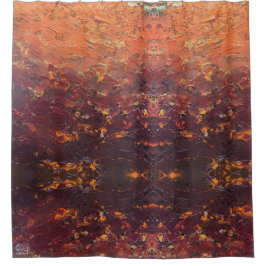 Textura #3 de la obra La puesta del sol Duschvorhang