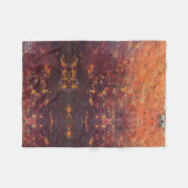 Textura #3 de la obra La puesta del sol Fleecedecke (Vorderseite (Horizontal))