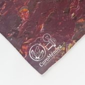 Textura #3 de la obra La puesta del sol Fleecedecke (Ecke)