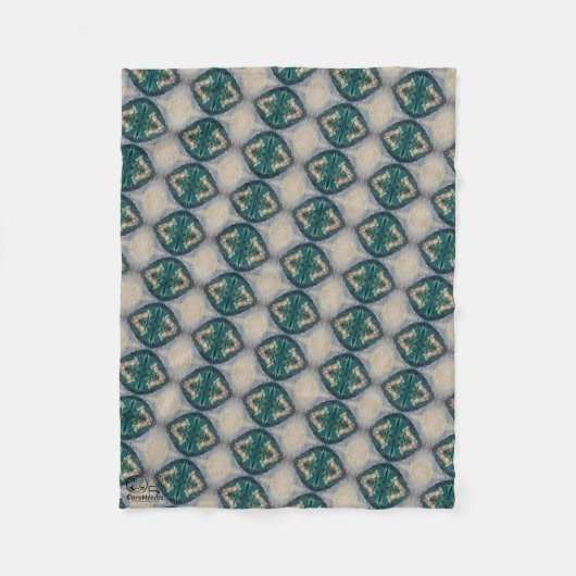 Textura #3 de la obra Viendo a travez de los ojos Fleecedecke (Vorderseite)