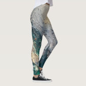 Textura #3 de la obra Viendo a travez de los ojos Leggings (Rechts)