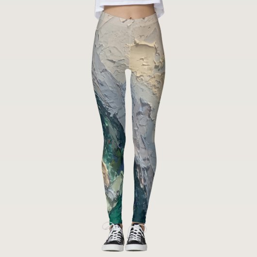 Textura #3 de la obra Viendo a travez de los ojos Leggings (Vorderseite)