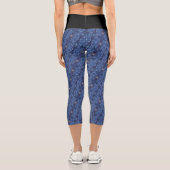 Textura #3 de obra Horizonte Capri Leggings (Rückseite)