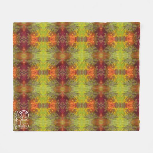 Textura #42 de la obra Nuit Fleecedecke (Vorderseite (Horizontal))