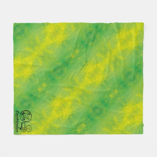 Textura #45 de la obra Nuit Fleecedecke (Vorderseite (Horizontal))