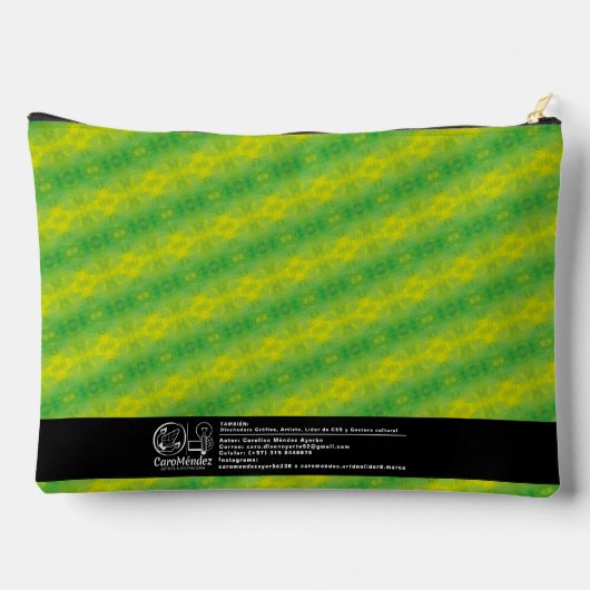 Textura #45 de la obra Nuit Zubehörtasche (Rückseite)