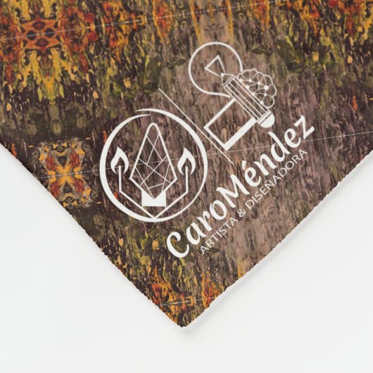  Textura #45 de obra Amanecer Fleecedecke (Ecke)