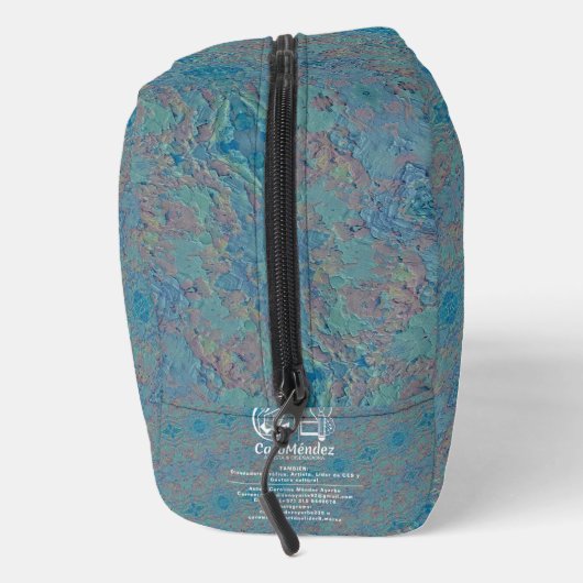 Textura #46 de obra Amanecer Waschbeutel (Rechts)