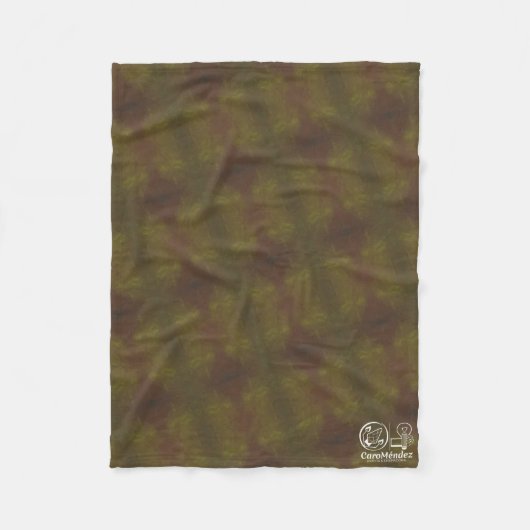 Textura #48 de la obra Nuit Fleecedecke (Vorderseite)