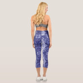 Textura #4 de la obra Cerezas Capri Leggings (Rückseite)