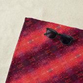 Textura #4 de la obra La puesta del sol Strandtuch (Beispiel)