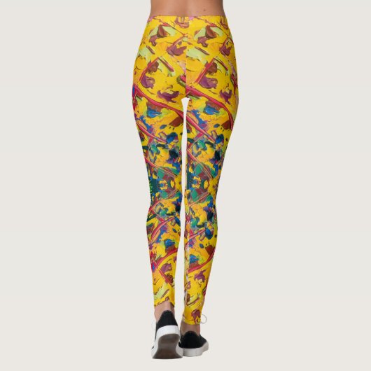 Textura #4 de la obra Piña. SERIE Leggings (Rückseite)