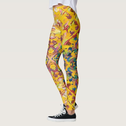 Textura #4 de la obra Piña. SERIE Leggings (Links)