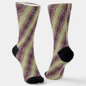 Textura #4 de la obra Piña Socken (Gewinkelt)