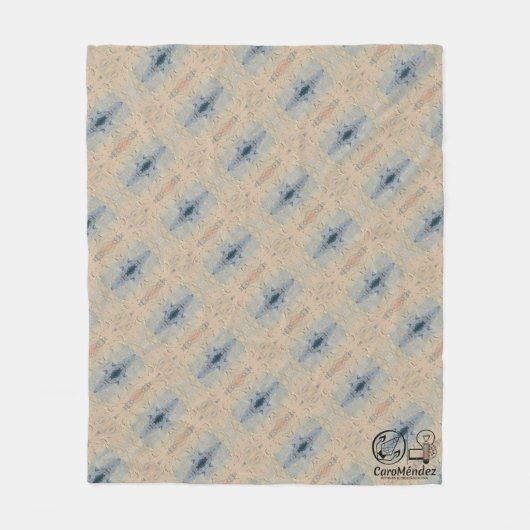 Textura #4 de la obra Viendo a travez de los ojos Fleecedecke (Vorderseite)