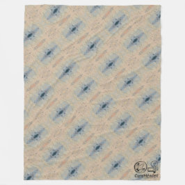 Textura #4 de la obra Viendo a travez de los ojos Fleecedecke