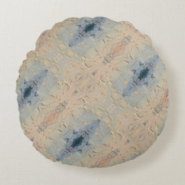 Textura #4 de la obra Viendo a travez de los ojos Rundes Kissen