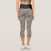 Textura #4 de obra Amanecer Capri Leggings (Rückseite)