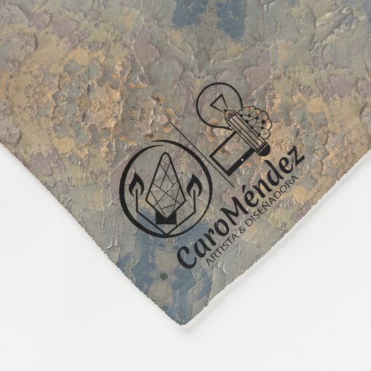 Textura #4 de obra Amanecer Fleecedecke (Ecke)