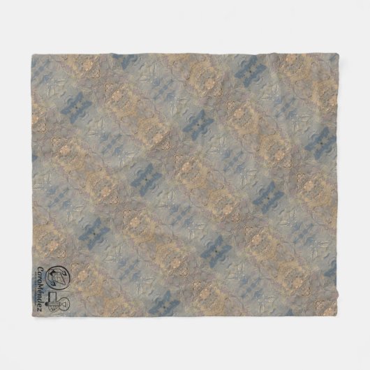 Textura #4 de obra Amanecer Fleecedecke (Vorderseite (Horizontal))