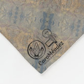 Textura #4 de obra Amanecer Fleecedecke (Ecke)