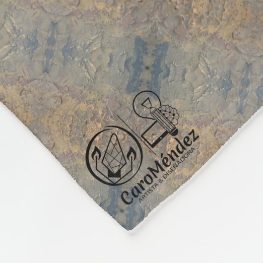 Textura #4 de obra Amanecer Fleecedecke (Ecke)