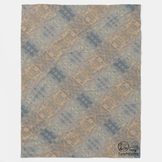 Textura #4 de obra Amanecer Fleecedecke (Vorderseite)