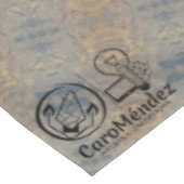 Textura #4 de obra Amanecer Tischdecke (Schrägansicht)