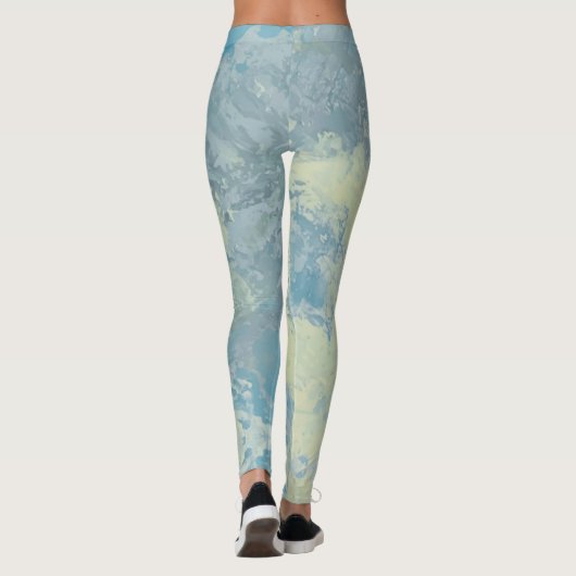 Textura #4 de obra La roca Leggings (Rückseite)