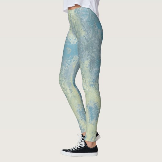 Textura #4 de obra La roca Leggings (Links)