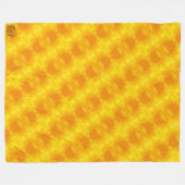 Textura #52 de la obra Nuit Fleecedecke (Vorderseite (Horizontal))