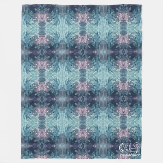 Textura #54 de la obra Nuit Fleecedecke (Vorderseite)