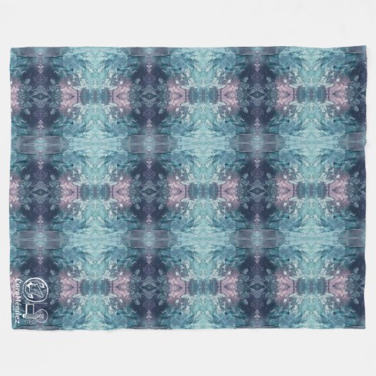 Textura #54 de la obra Nuit Fleecedecke (Vorderseite (Horizontal))