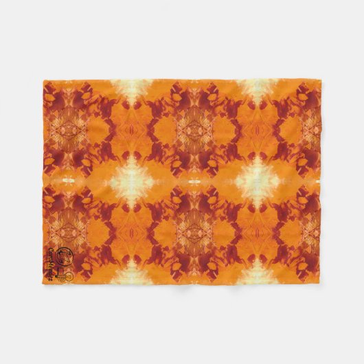 Textura #56 de la obra Nuit Fleecedecke (Vorderseite (Horizontal))