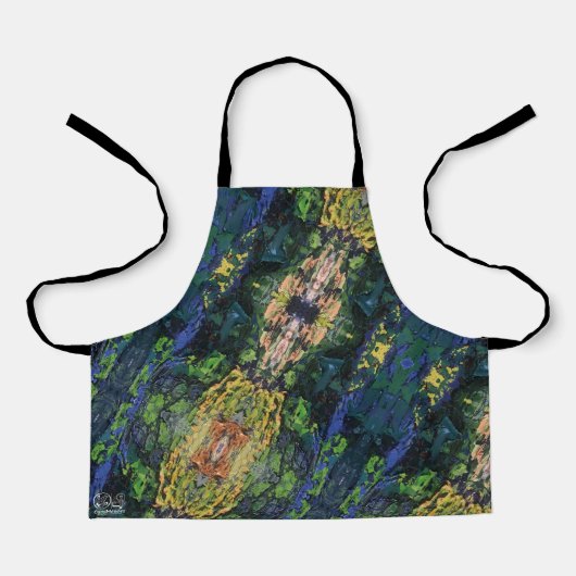 Textura #5 de la obra Maritimo Schürze (Vorderseite)