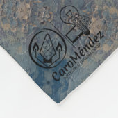 Textura #5 de obra Amanecer Fleecedecke (Ecke)