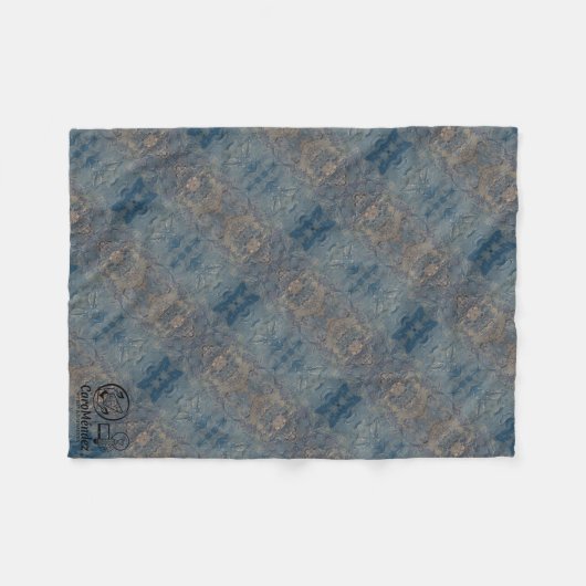 Textura #5 de obra Amanecer Fleecedecke (Vorderseite (Horizontal))