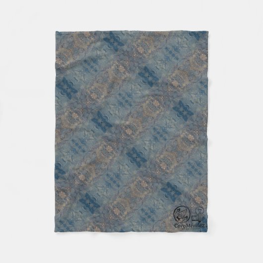 Textura #5 de obra Amanecer Fleecedecke (Vorderseite)