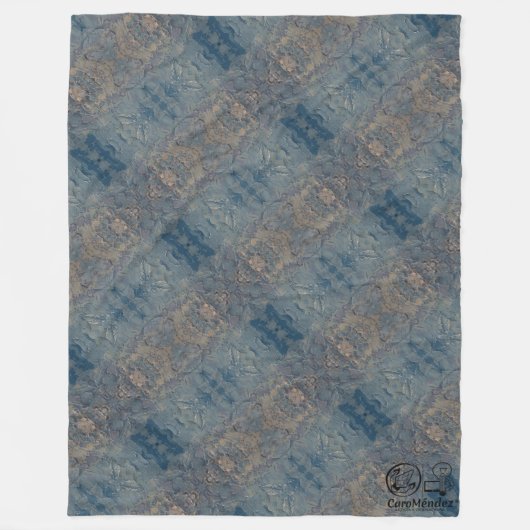 Textura #5 de obra Amanecer Fleecedecke (Vorderseite)