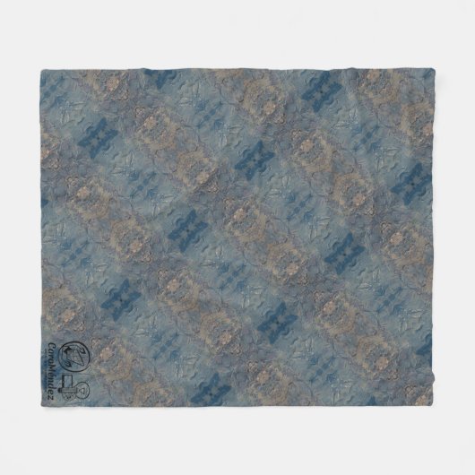 Textura #5 de obra Amanecer Fleecedecke (Vorderseite (Horizontal))