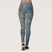 Textura #5 de obra Amanecer Leggings (Rückseite)