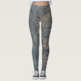 Textura #5 de obra Amanecer Leggings
