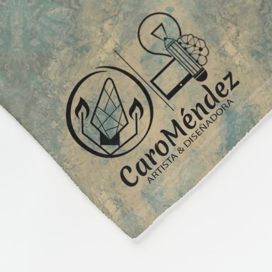 Textura #5 de obra La roca Fleecedecke (Ecke)