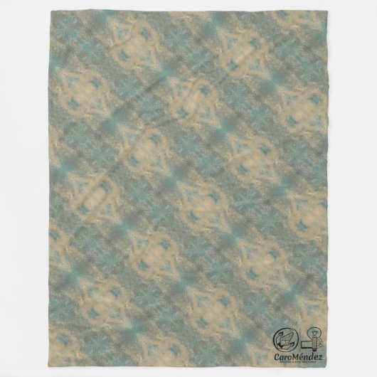 Textura #5 de obra La roca Fleecedecke (Vorderseite)