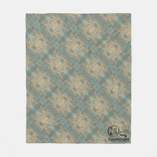 Textura #5 de obra La roca Fleecedecke (Vorderseite)